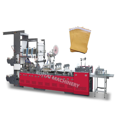 Paper Courier Bag Making Machine Including Lip-Lock Seal